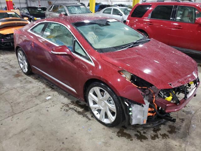 1G6RL1E4XGU139641 - 2016 CADILLAC ELR BURGUNDY photo 4