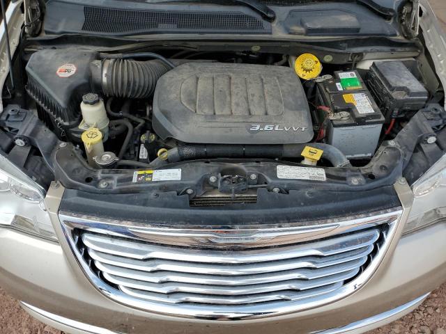 2C4RC1BG6DR818794 - 2013 CHRYSLER TOWN & COU TOURING TAN photo 12