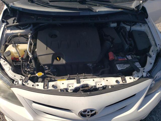 2T1BU4EEXDC038226 - 2013 TOYOTA COROLLA BASE თეთრი ფოტო 11