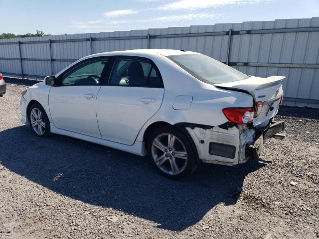 2T1BU4EEXDC038226 - 2013 TOYOTA COROLLA BASE თეთრი ფოტო 2