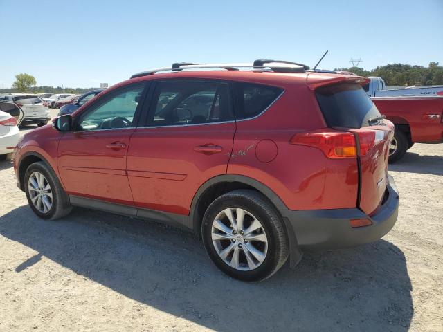 2T3DFREV2FW367950 - 2015 TOYOTA RAV4 LIMITED RED photo 2