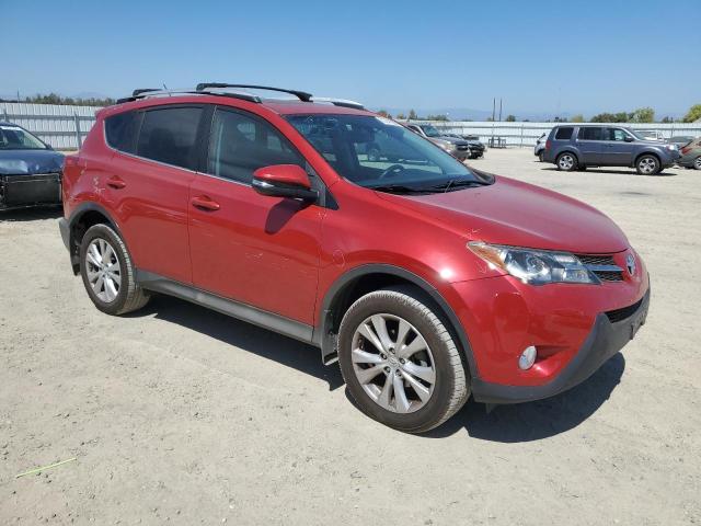 2T3DFREV2FW367950 - 2015 TOYOTA RAV4 LIMITED RED photo 4