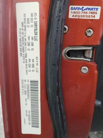 1B3HB28B68D585512 - 2008 DODGE CALIBER ORANGE photo 13