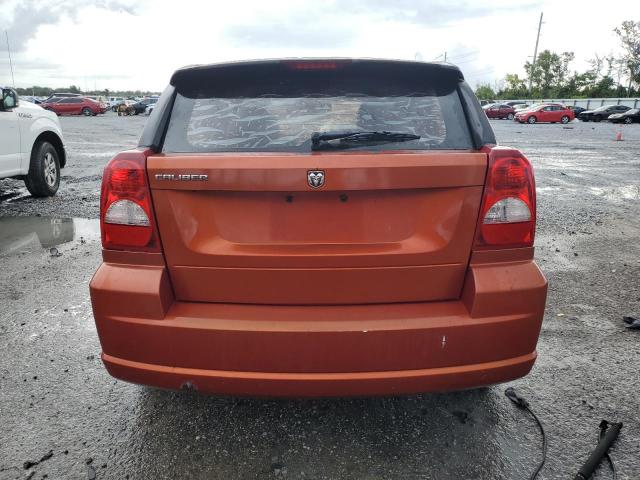 1B3HB28B68D585512 - 2008 DODGE CALIBER ORANGE photo 6