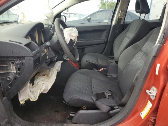 1B3HB28B68D585512 - 2008 DODGE CALIBER ORANGE photo 7