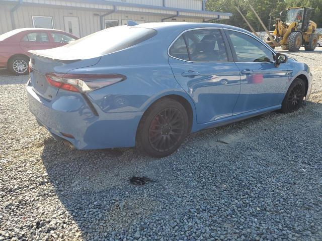 4T1G11AK5PU146829 - 2023 TOYOTA CAMRY SE NIGHT SHADE BLUE photo 3