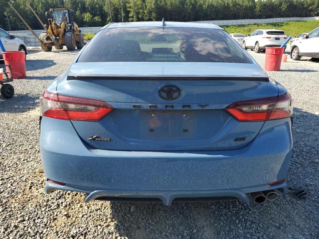 4T1G11AK5PU146829 - 2023 TOYOTA CAMRY SE NIGHT SHADE BLUE photo 6