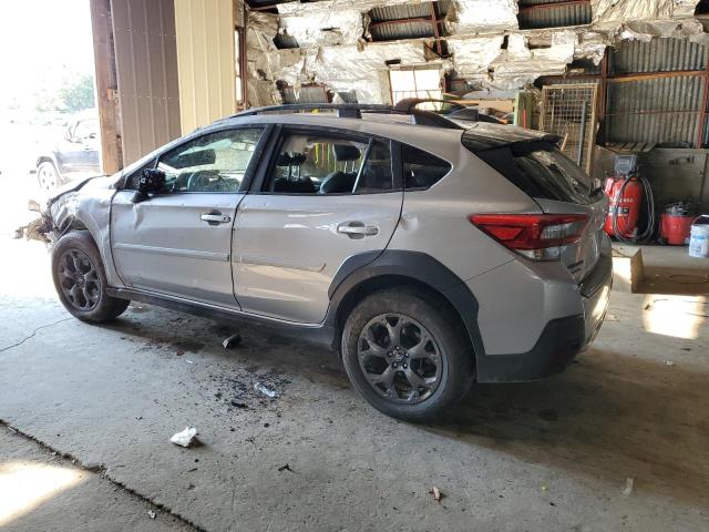 JF2GTHSC7PH224990 - 2023 SUBARU CROSSTREK SPORT SILVER photo 2