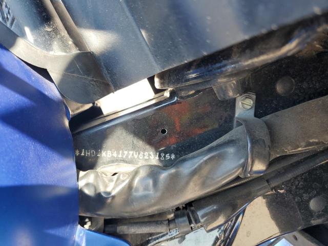 1HD1KB4177Y623185 - 2007 HARLEY-DAVIDSON FLHX 蓝色 照片 9