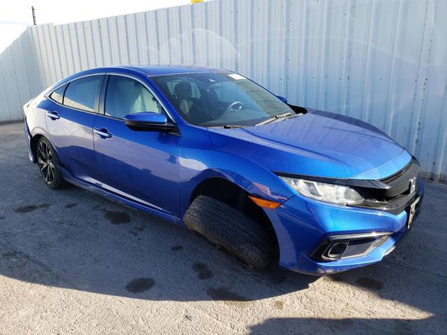 19XFC2F81KE029706 - 2019 HONDA CIVIC SPORT 蓝色 照片 4