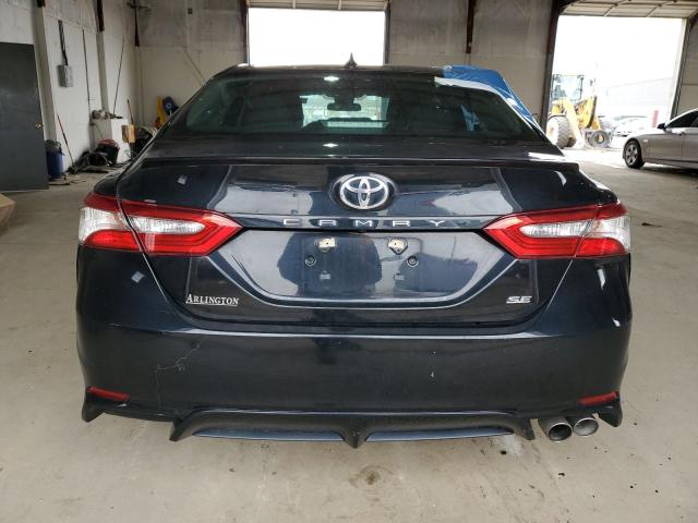 4T1B11HK2KU725091 - 2019 TOYOTA CAMRY L BLACK photo 6