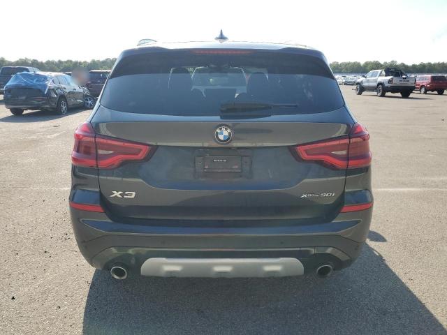 5UXTY5C08M9F95715 - 2021 BMW X3 XDRIVE30I CHARCOAL photo 6