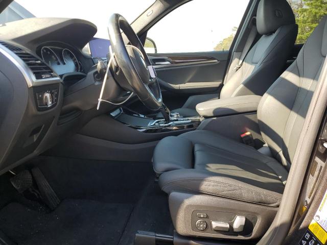 5UXTY5C08M9F95715 - 2021 BMW X3 XDRIVE30I CHARCOAL photo 7