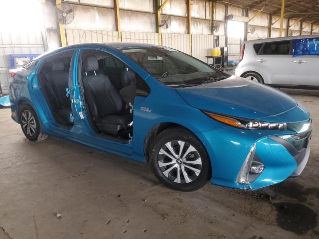 JTDKARFP0H3051460 - 2017 TOYOTA PRIUS PRIM ლურჯი ფოტო 4
