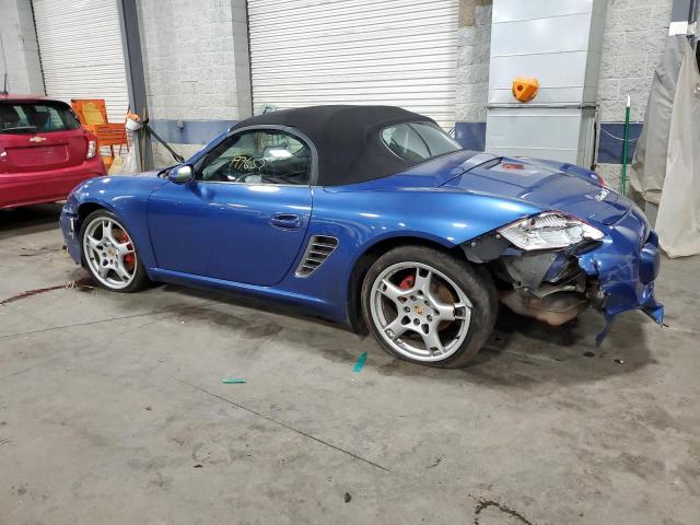 WP0CB29815U731015 - 2005 PORSCHE BOXSTER S BLUE photo 2