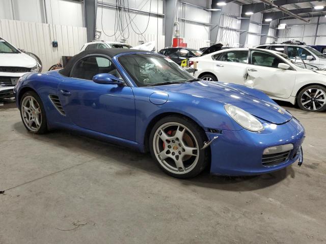 WP0CB29815U731015 - 2005 PORSCHE BOXSTER S BLUE photo 4