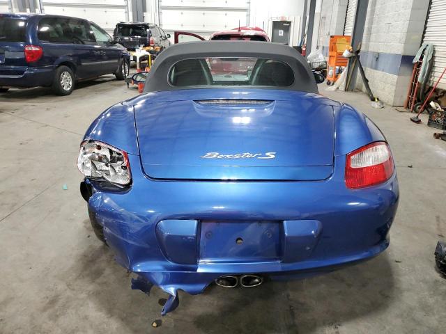 WP0CB29815U731015 - 2005 PORSCHE BOXSTER S BLUE photo 6