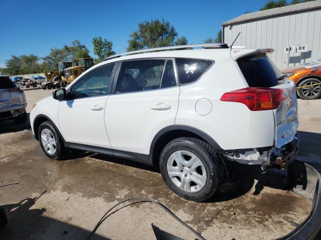 JTMBFREV7EJ007691 - 2014 TOYOTA RAV4 LE 白色 照片 2