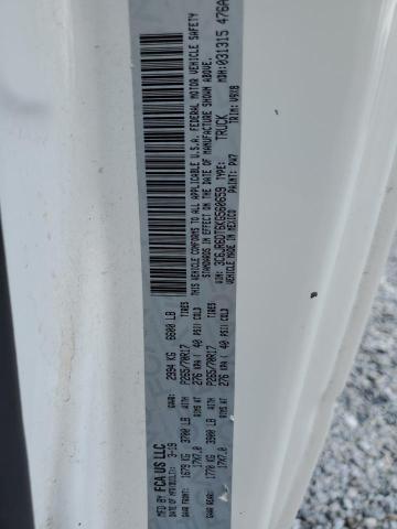 3C6JR6DT6KG560659 - 2019 RAM 1500 CLASSIC TRADESMAN Blanc photo 13