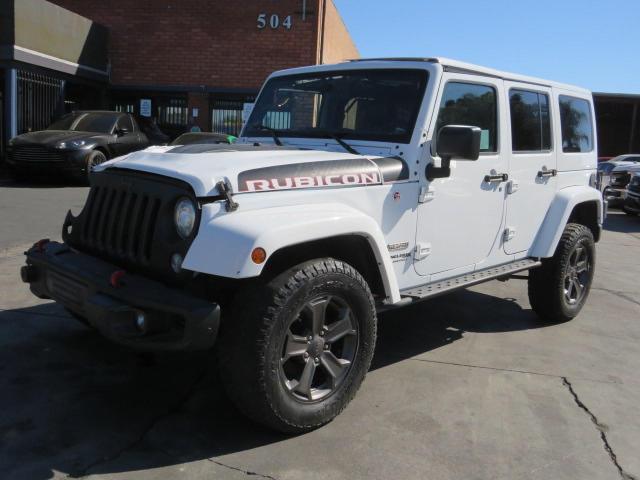 1C4HJWFG3JL806728 - 2018 JEEP WRANGLER RUBICON WHITE photo 2