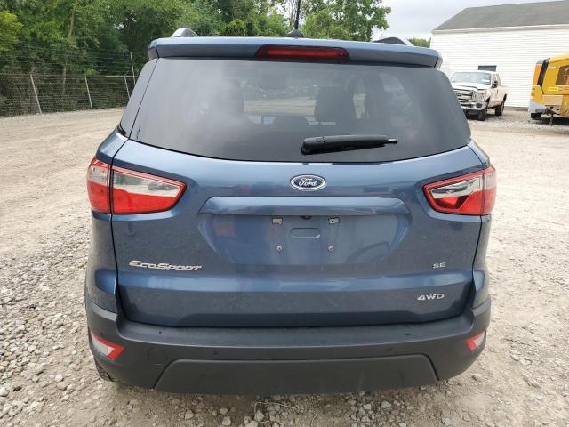 MAJ6S3GL3NC471836 - 2022 FORD ECOSPORT SE 蓝色 照片 6