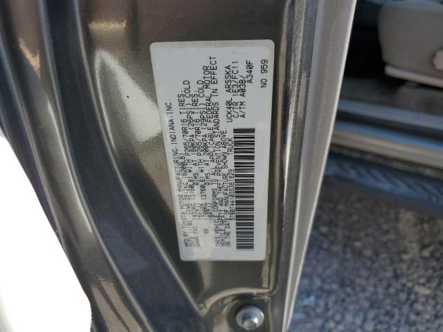 5TBBT44103S361829 - 2003 TOYOTA TUNDRA ACCESS CAB SR5 GRAY photo 12