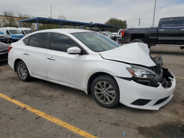 3N1AB7AP9KY325888 - 2019 NISSAN SENTRA S თეთრი ფოტო 4