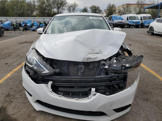 3N1AB7AP9KY325888 - 2019 NISSAN SENTRA S თეთრი ფოტო 5