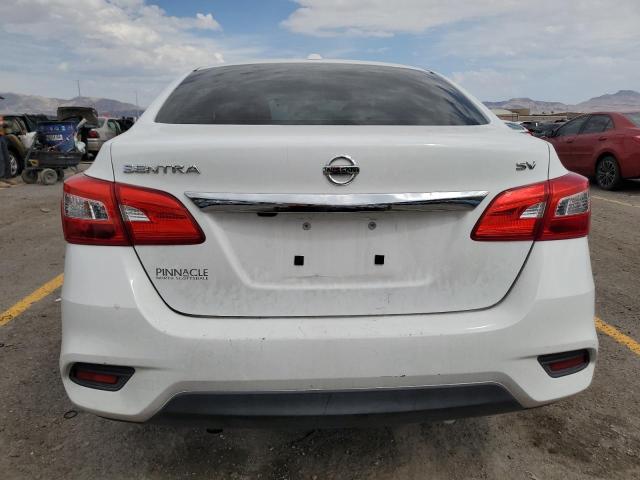 3N1AB7AP9KY325888 - 2019 NISSAN SENTRA S თეთრი ფოტო 6