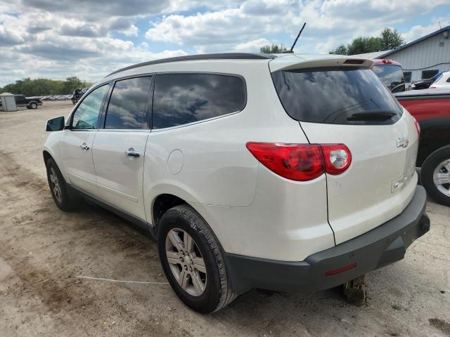 1GNKRJED2BJ131936 - 2011 CHEVROLET TRAVERSE LT WHITE photo 2