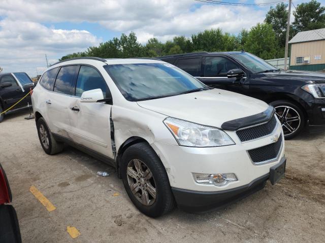 1GNKRJED2BJ131936 - 2011 CHEVROLET TRAVERSE LT WHITE photo 4