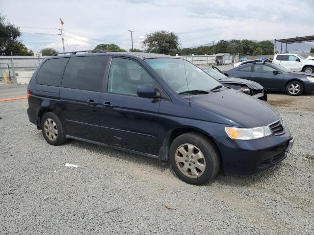 5FNRL18043B100696 - 2003 HONDA ODYSSEY EXL BLUE photo 4