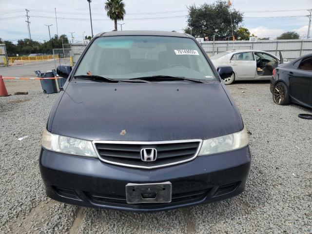 5FNRL18043B100696 - 2003 HONDA ODYSSEY EXL BLUE photo 5