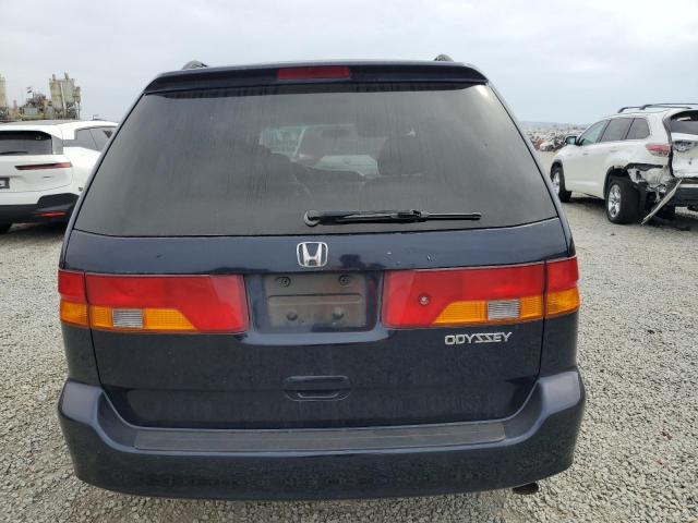 5FNRL18043B100696 - 2003 HONDA ODYSSEY EXL BLUE photo 6