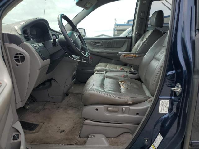 5FNRL18043B100696 - 2003 HONDA ODYSSEY EXL BLUE photo 7