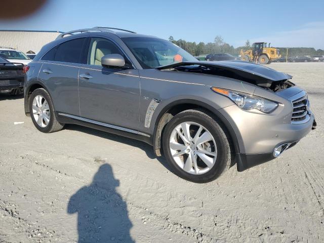 JN8CS1MWXFM480596 - 2015 INFINITI QX70 GRAY photo 4