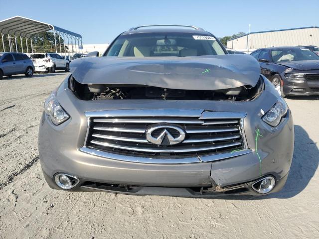 JN8CS1MWXFM480596 - 2015 INFINITI QX70 GRAY photo 5