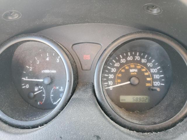 KL1TD66666B602521 - 2006 CHEVROLET AVEO BASE SILVER photo 9