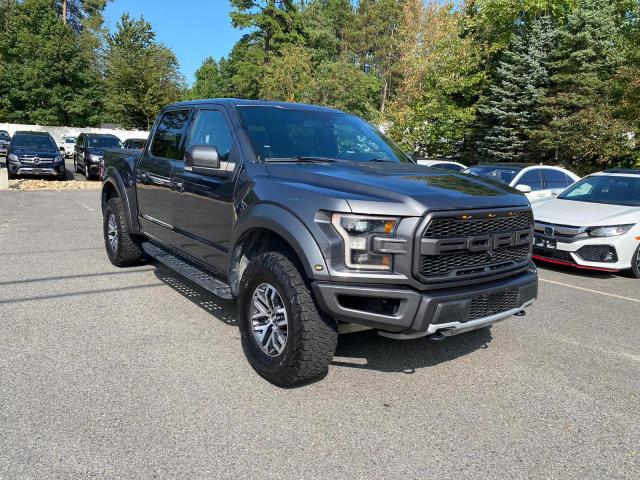 1FTFW1RGXHFB64413 - 2017 FORD F150 RAPTOR GRAY photo 2