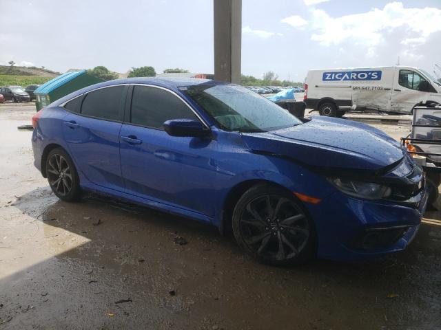 19XFC2F85KE038103 - 2019 HONDA CIVIC SPORT Azul foto 4