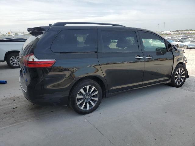 5TDDZ3DC9JS206770 - 2018 TOYOTA SIENNA XLE Negro foto 3
