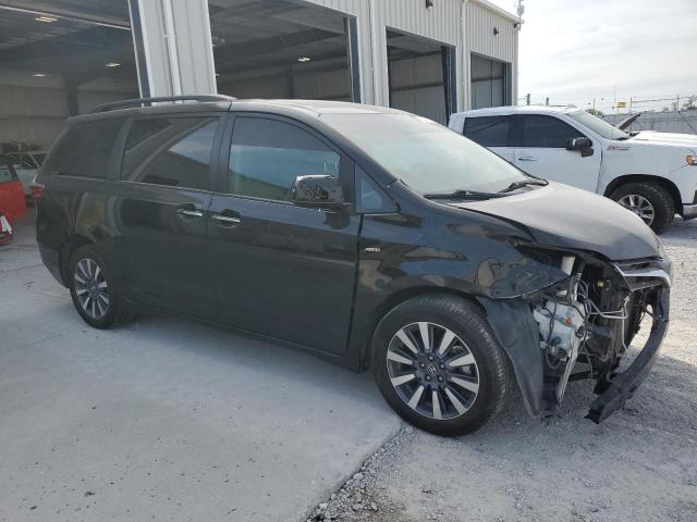 5TDDZ3DC9JS206770 - 2018 TOYOTA SIENNA XLE Negro foto 4