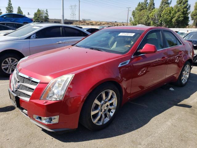 1G6DT57V190166213 - 2009 CADILLAC CTS HI FEATURE V6 RED photo 1