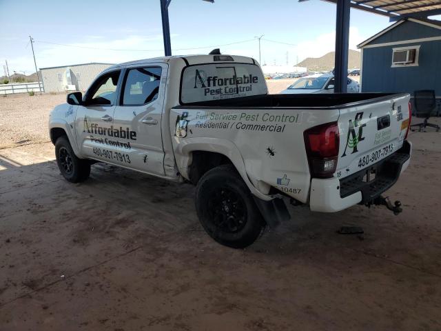 3TMCZ5ANXNM454805 - 2022 TOYOTA TACOMA DOUBLE CAB WHITE photo 2