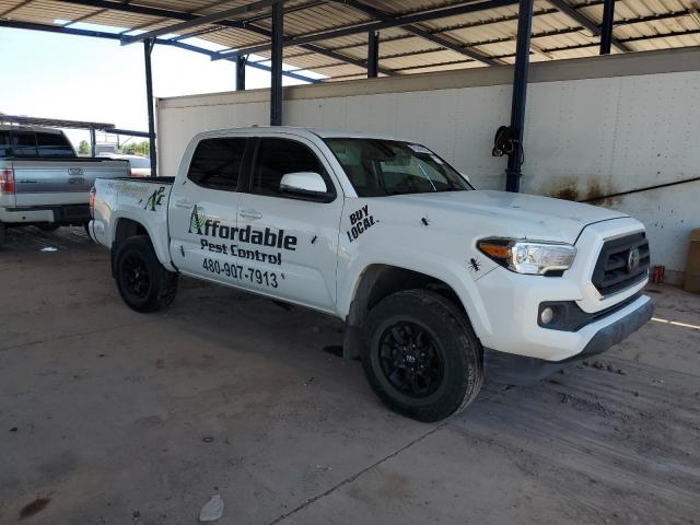 3TMCZ5ANXNM454805 - 2022 TOYOTA TACOMA DOUBLE CAB WHITE photo 4