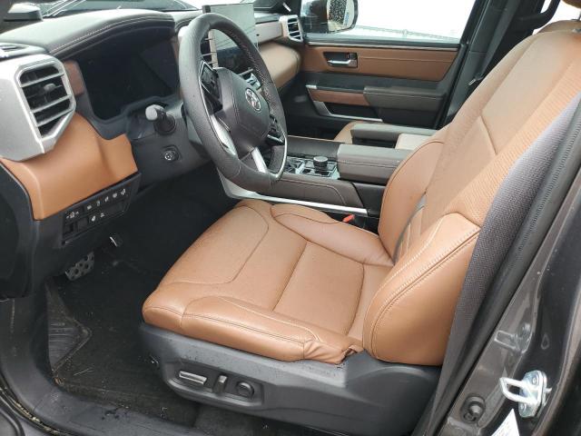 5TFMA5DB1PX087237 - 2023 TOYOTA TUNDRA CREWMAX PLATINUM Grau Foto 7