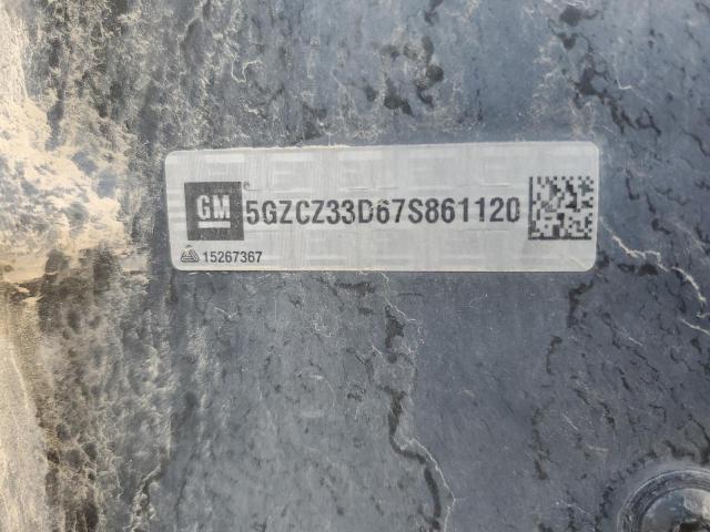 5GZCZ33D67S861120 - 2007 SATURN VUE SILVER photo 12