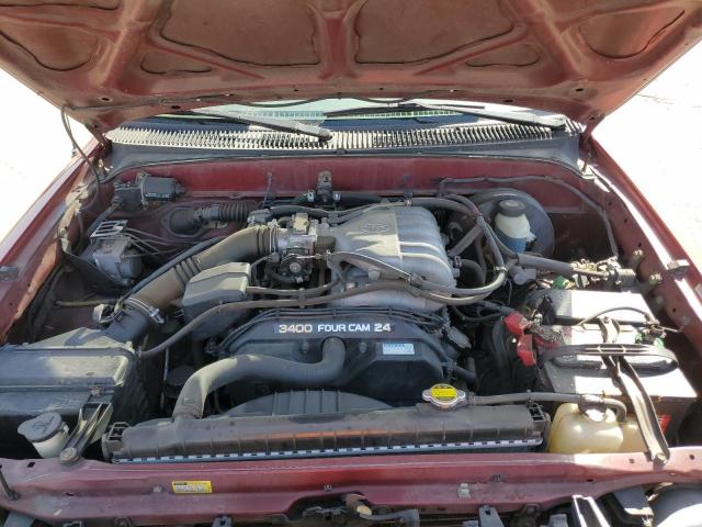 5TEGN92N13Z167808 - 2003 TOYOTA TACOMA DOUBLE CAB PRERUNNER RED photo 11