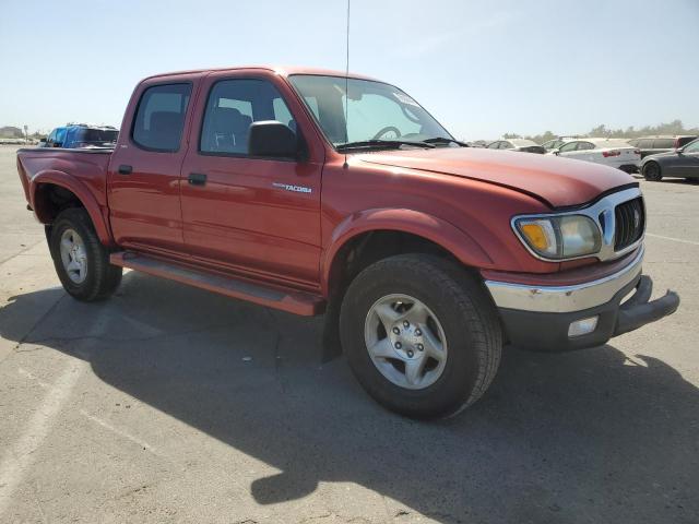 5TEGN92N13Z167808 - 2003 TOYOTA TACOMA DOUBLE CAB PRERUNNER RED photo 4
