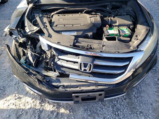 5J6TF2H53EL002056 - 2014 HONDA CROSSTOUR EXL შავი ფოტო 11